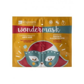 Wondermask - maschera 2 steps beauty anti age - La Saponaria