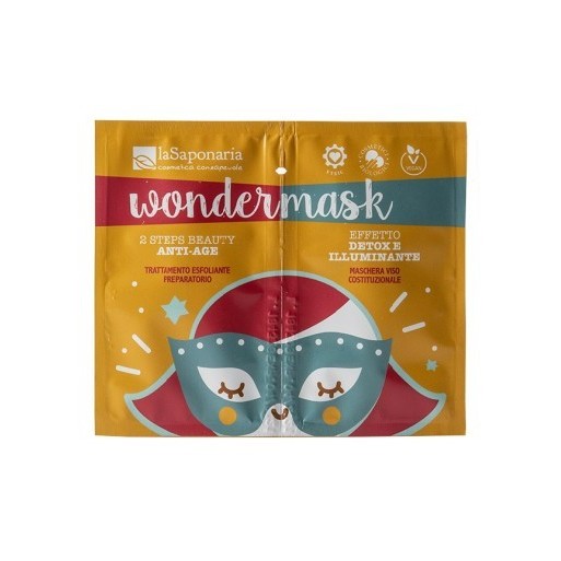 Wondermask - maschera 2 steps beauty anti age - La Saponaria